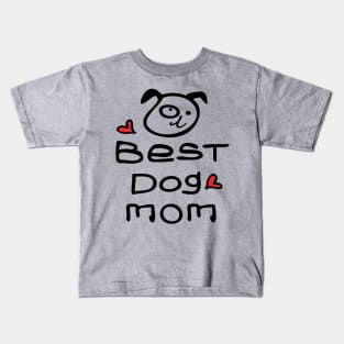 Best dog mom Kids T-Shirt